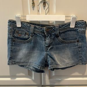 Vintage Paris Blue Denim Shorts